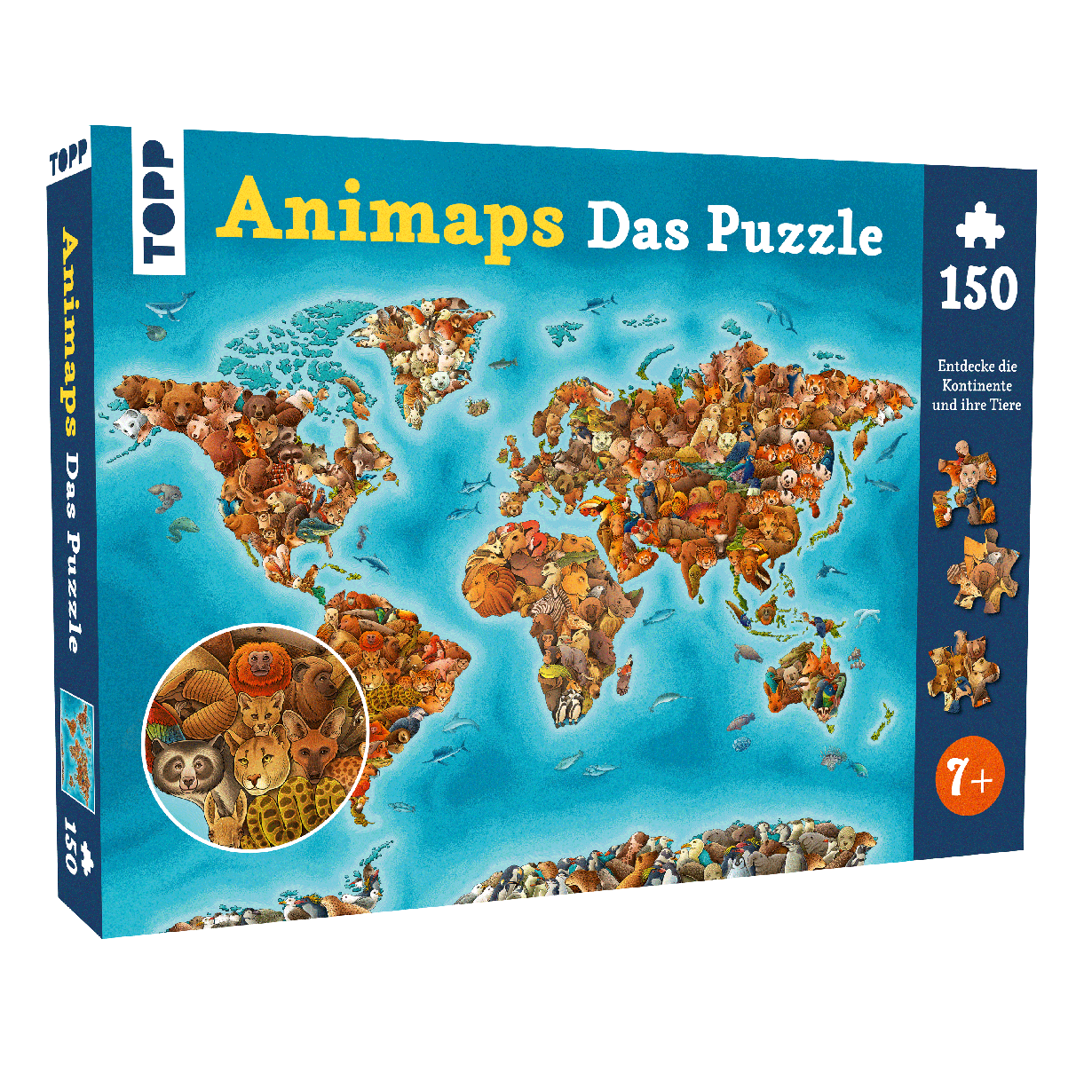 Animaps: Das Puzzle – 150 Teile