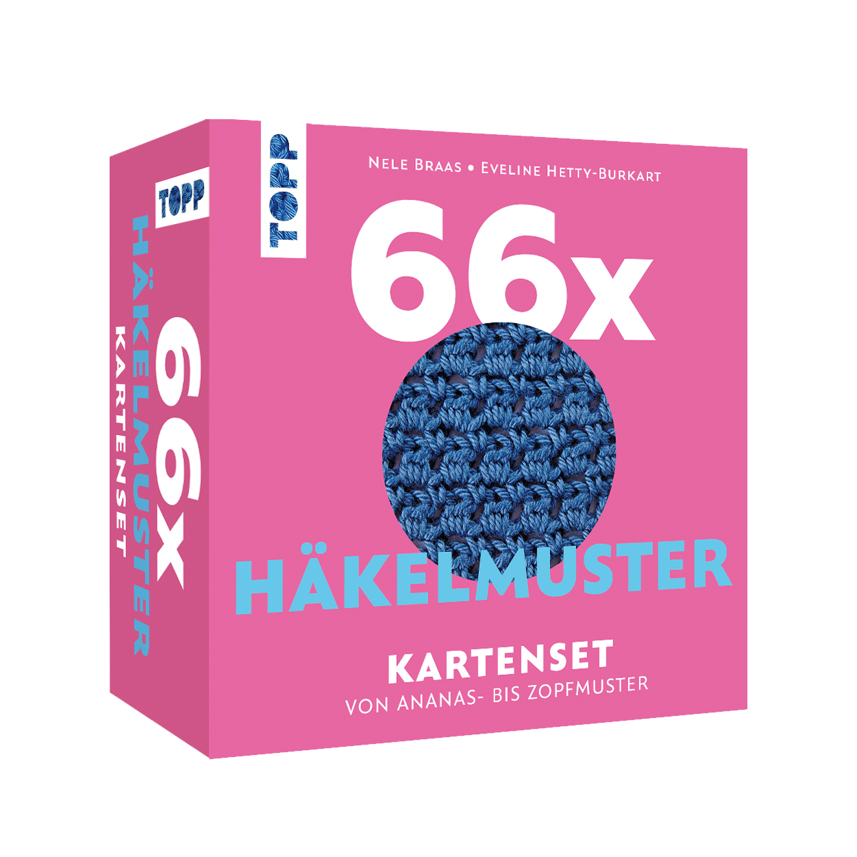 66x Häkelmuster Kartenset