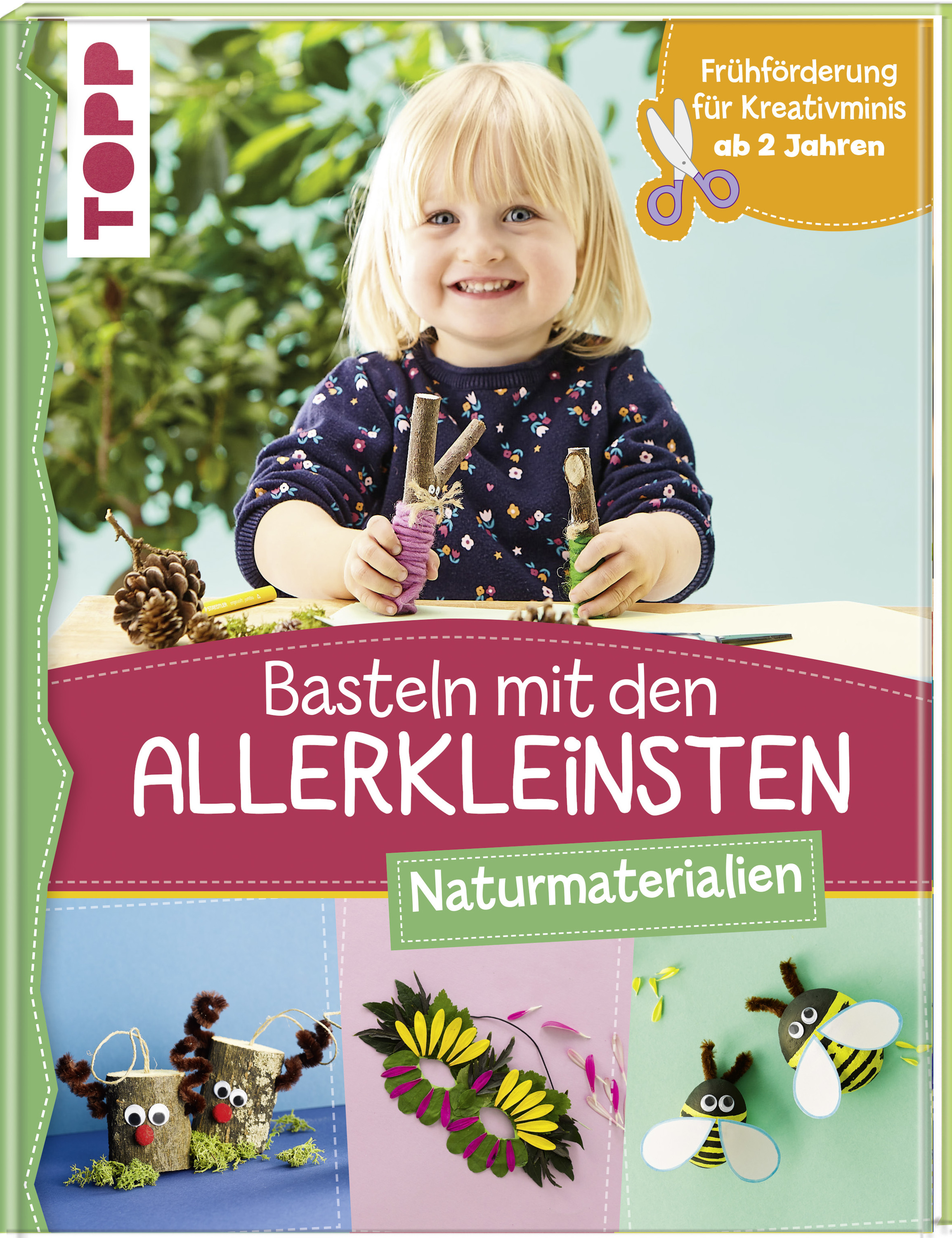 Basteln mit den Allerkleinsten Naturmaterial