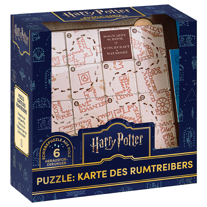 Harry Potter – Puzzle: Die Karte des Rumtreibers