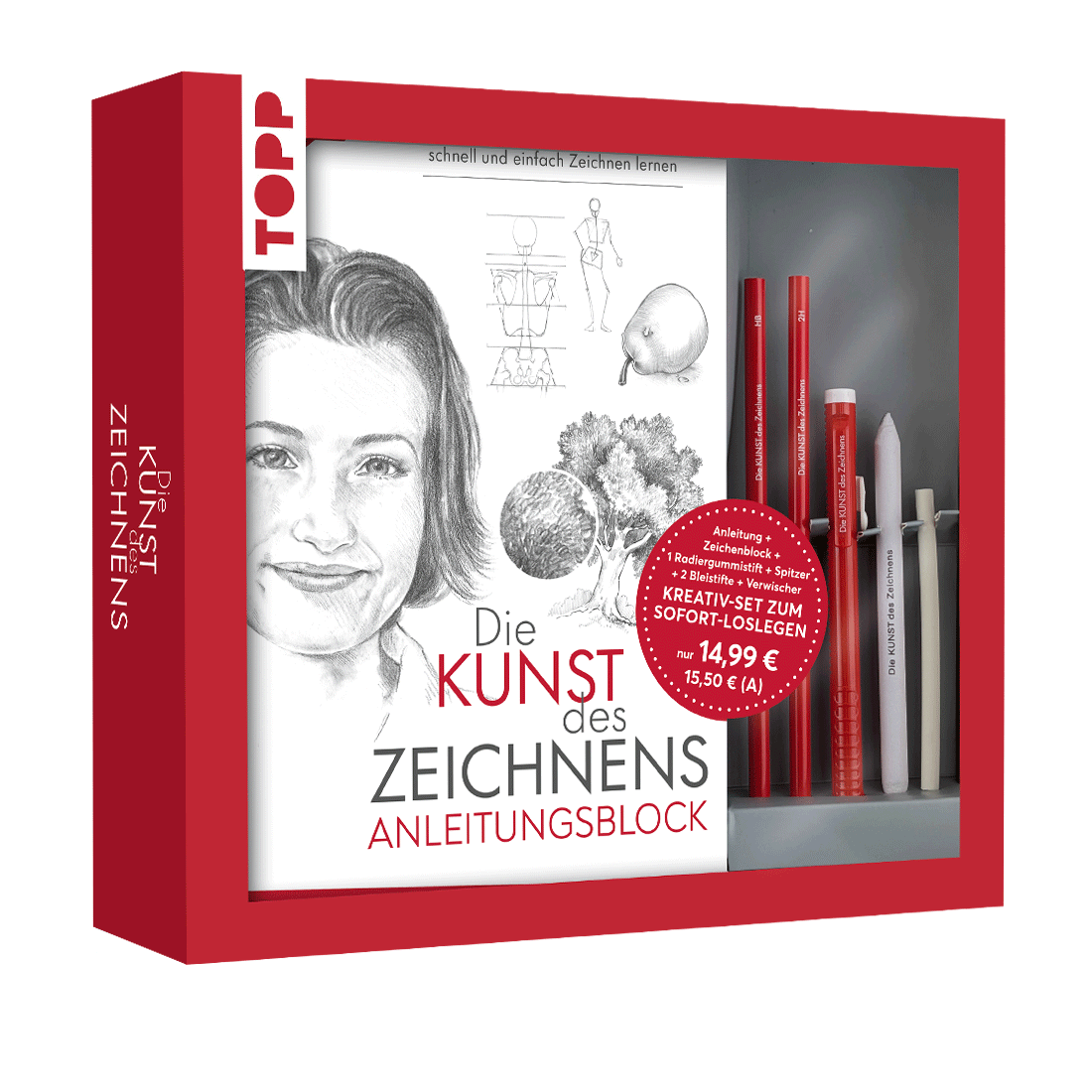 Kreativ-Set Die Kunst des Zeichnens