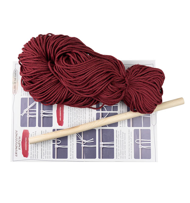 Inhalt Makramee Knüpf-Set