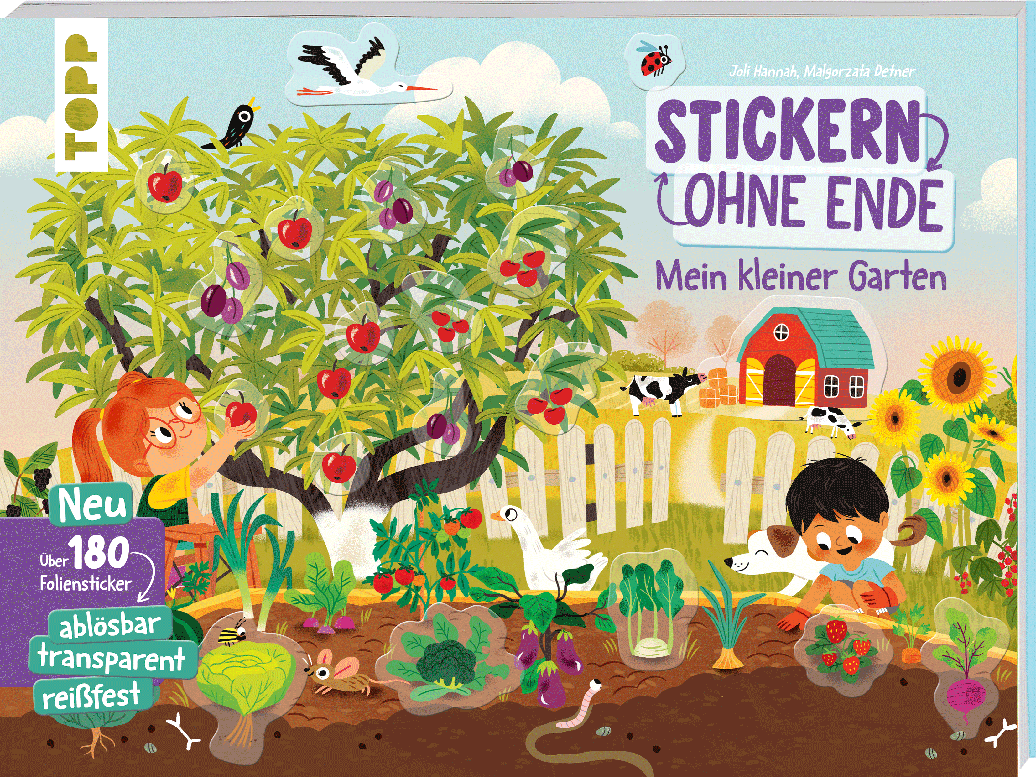 Stickern ohne Ende - Mein kleiner Garten