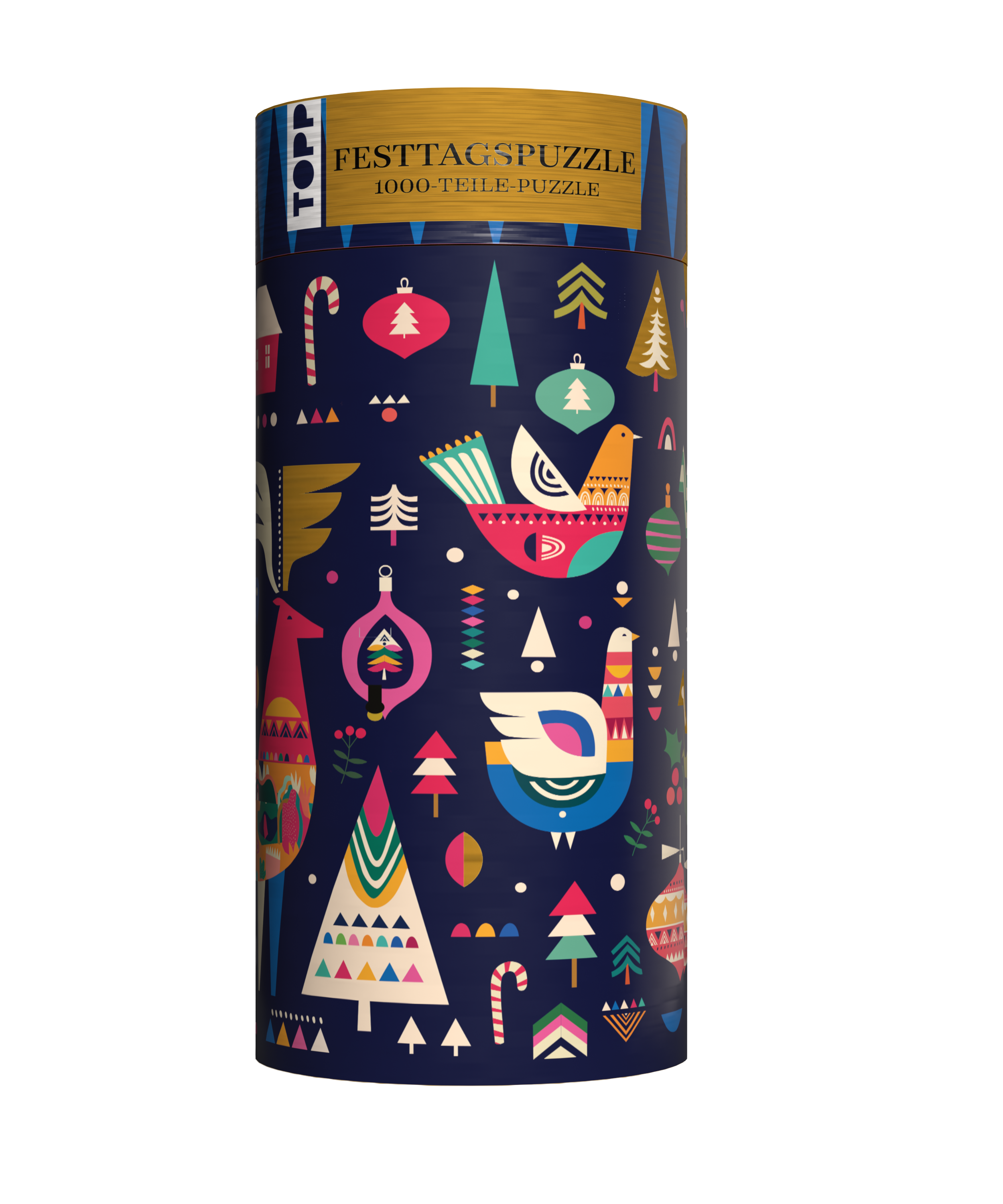 Weihnachts-Puzzle: Festliche Stimmung – 1.000 Teile