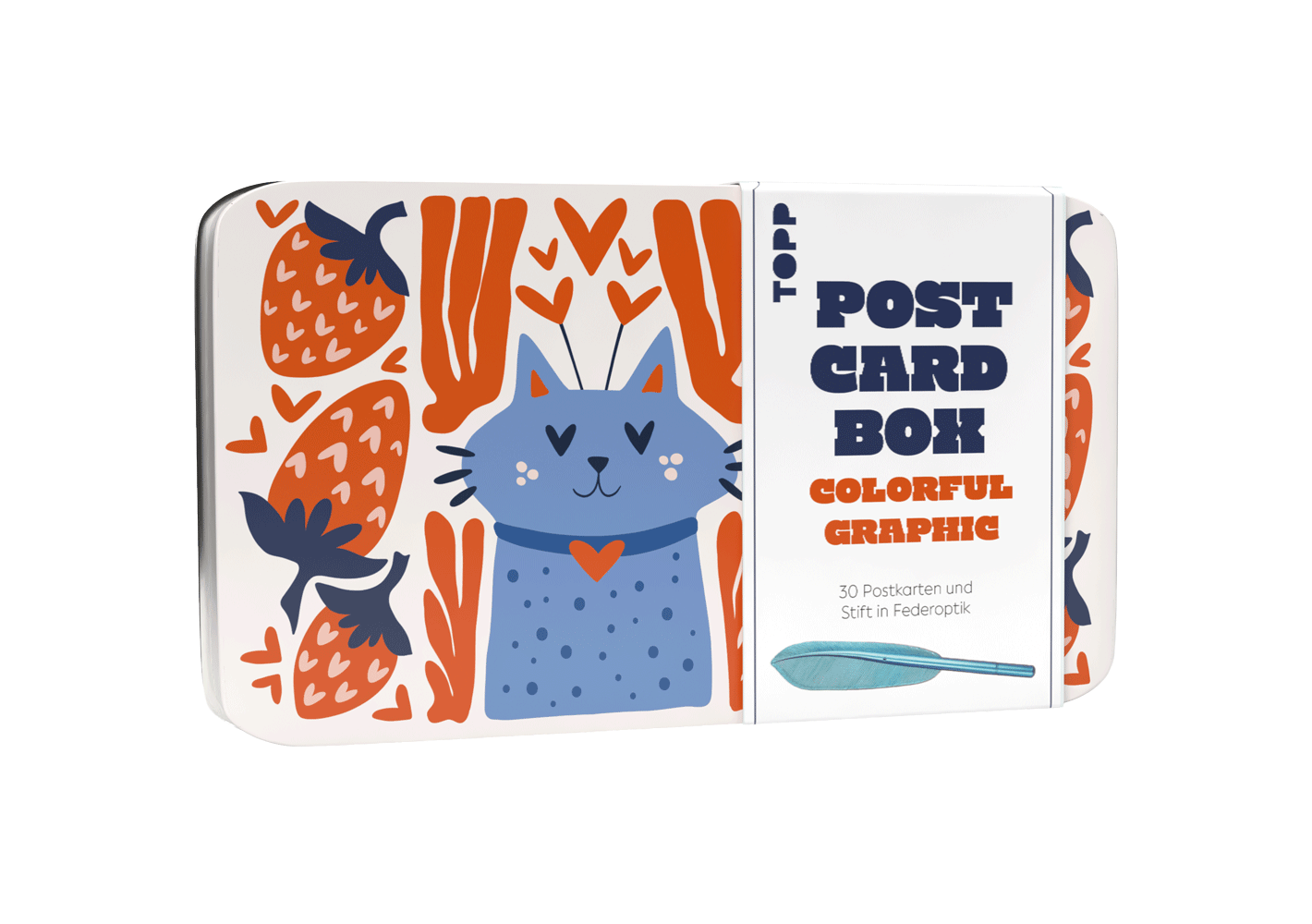 Postcard Box - Colorful Graphic