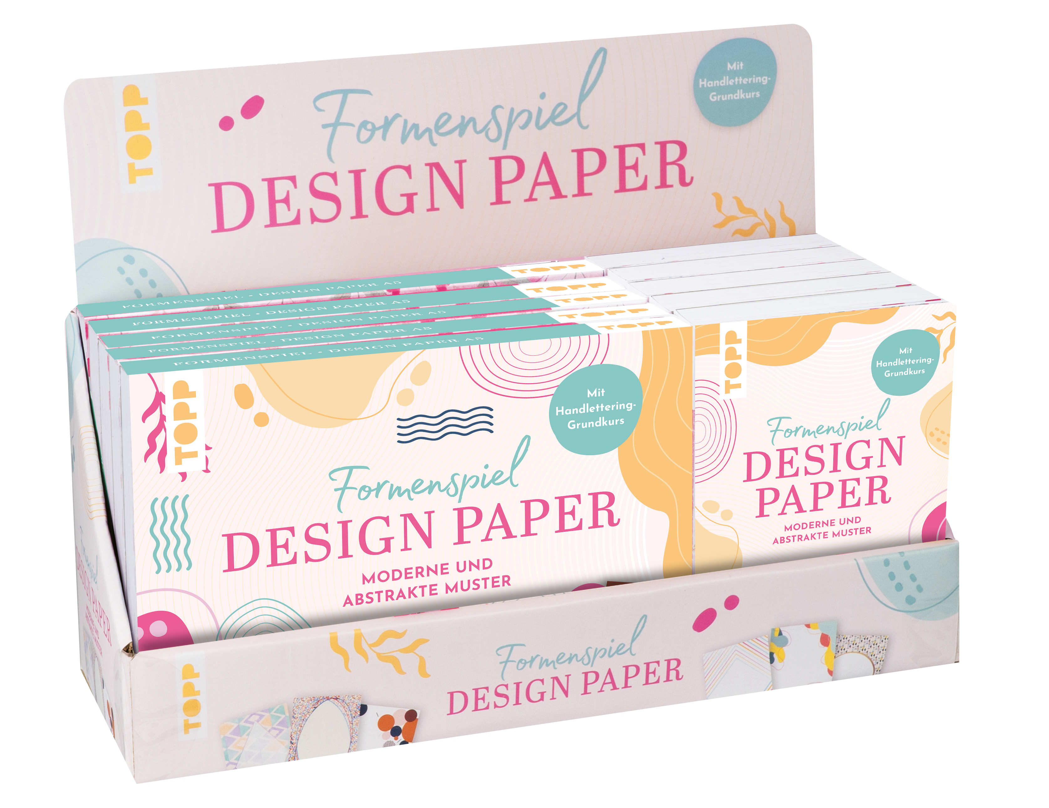 Design Paper Display Formenspiel, 2 x 5 Ex. 