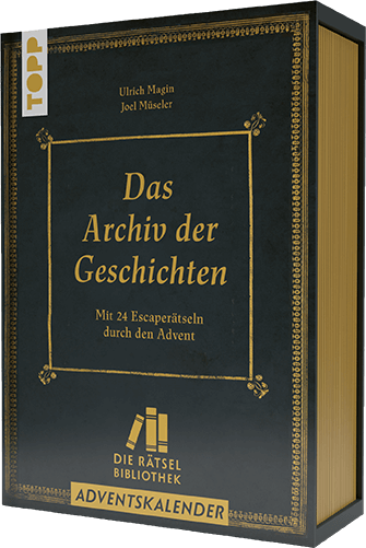 Die Rätselbibliothek Adventskalender – Das Archiv der Geschichten