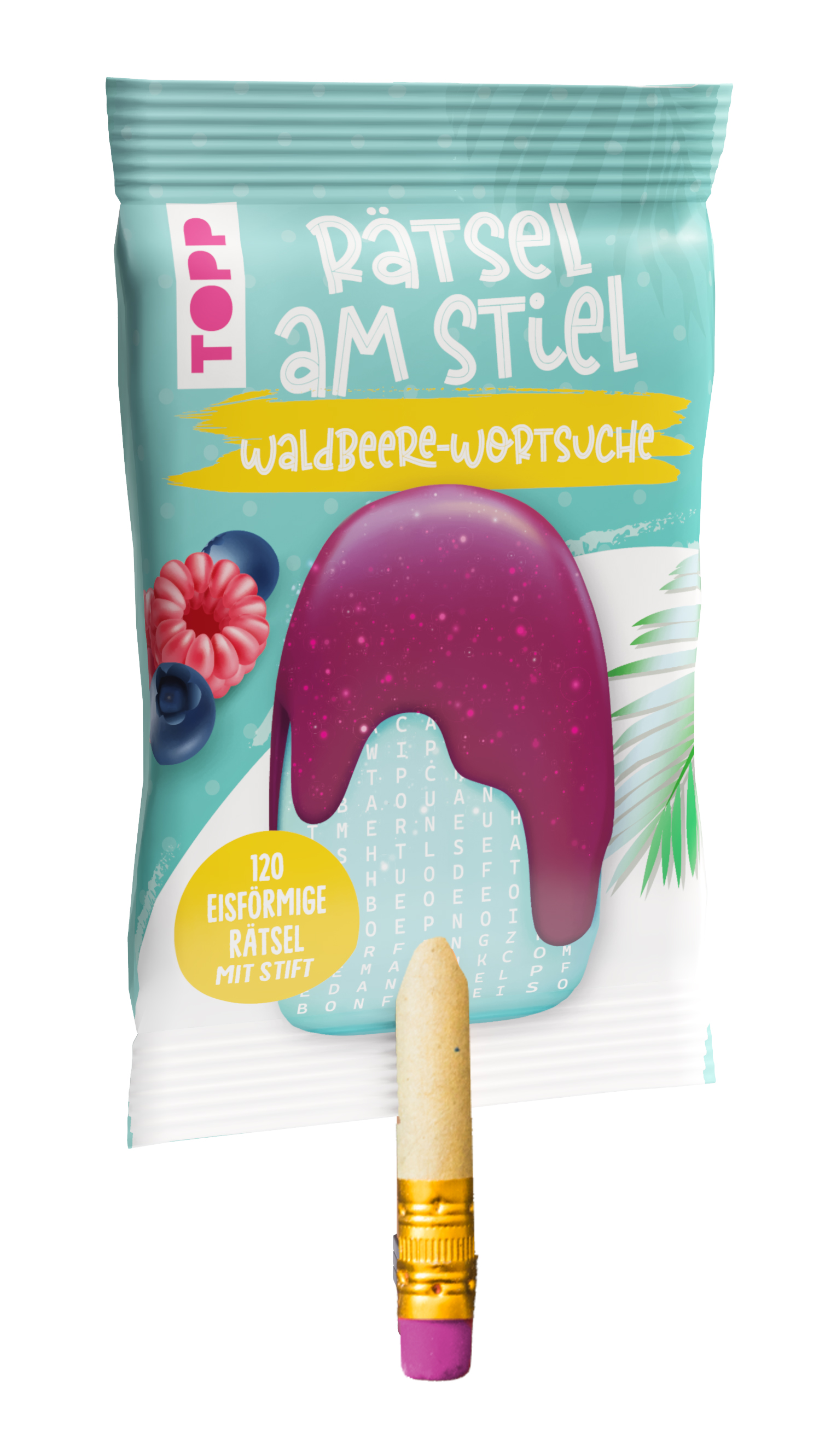 Rätsel am Stiel – Waldbeere-Wortsuche