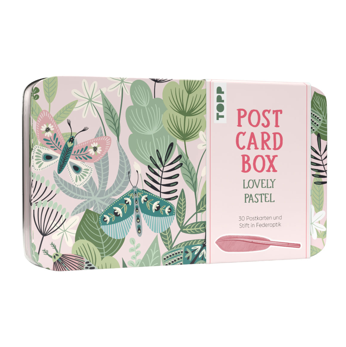 Postcard Box - Lovely Pastel