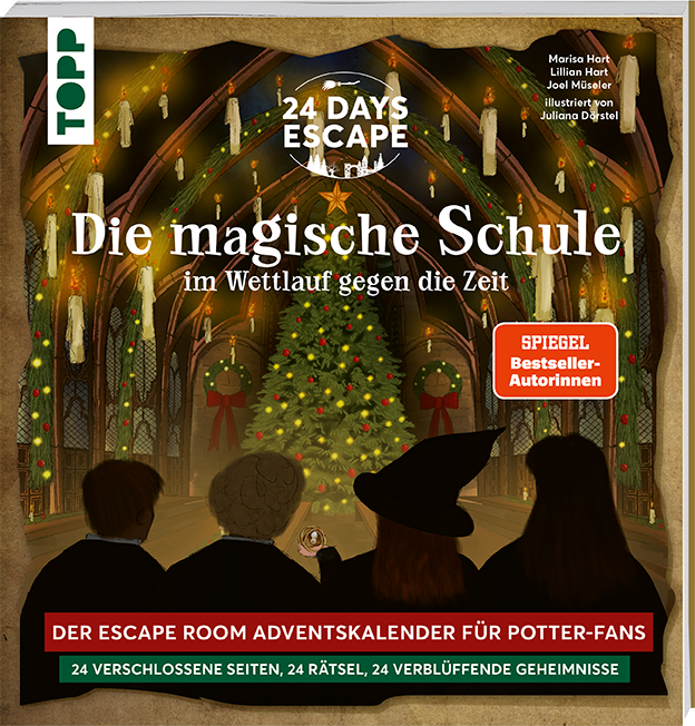 24 DAYS ESCAPE – Der Escape Room Adventskalender für Potter-Fans: Der verschwundene Schulmeister