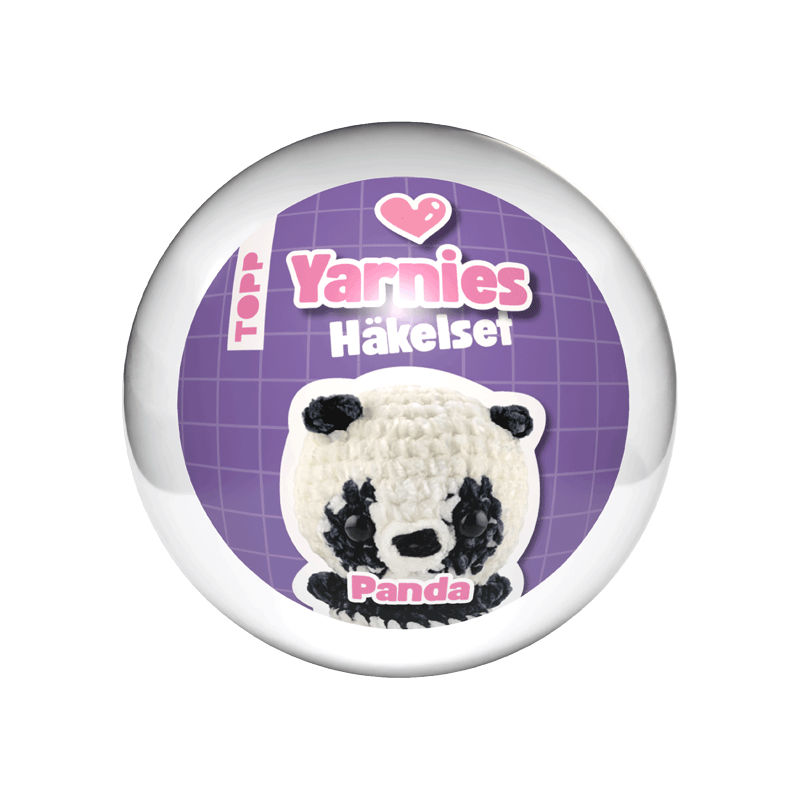 Yarnies - Collect. Create. Cuddle. Häkelset Panda