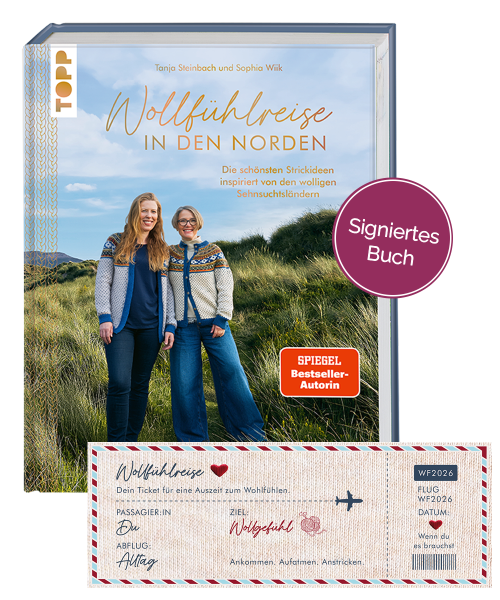 Wollfühlreise in den Norden (Signiertes Exemplar mit Karte)
