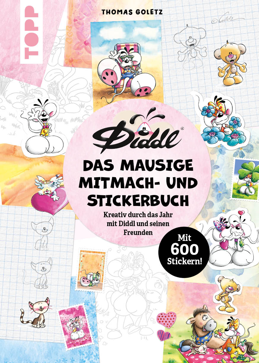 DIDDL – Das mausige Mitmach- und Stickerbuch