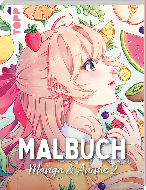 Malbuch Manga & Anime 2