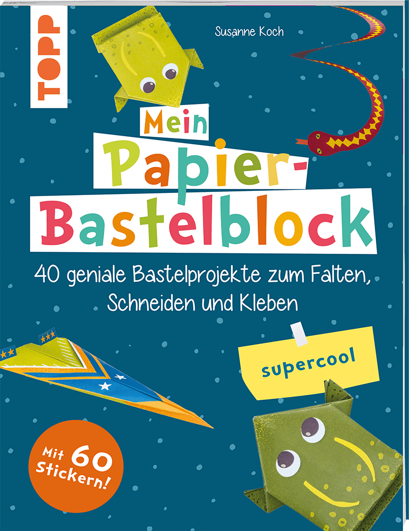 Mein Papier-Bastelblock - supercool