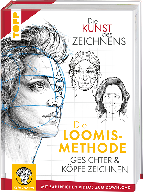 Gesichter zeichnen mit der Loomis Methode
