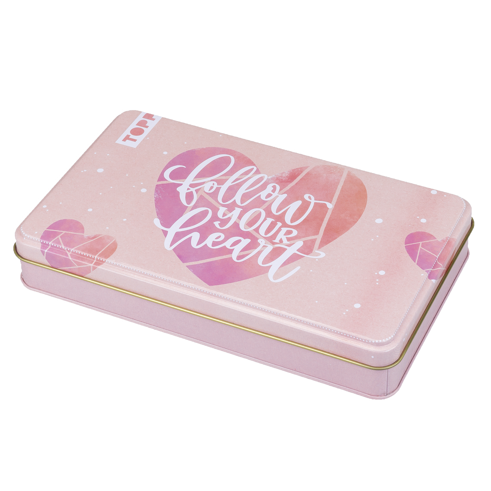 Handlettering Designdose "Follow your heart" (Herzmotiv)