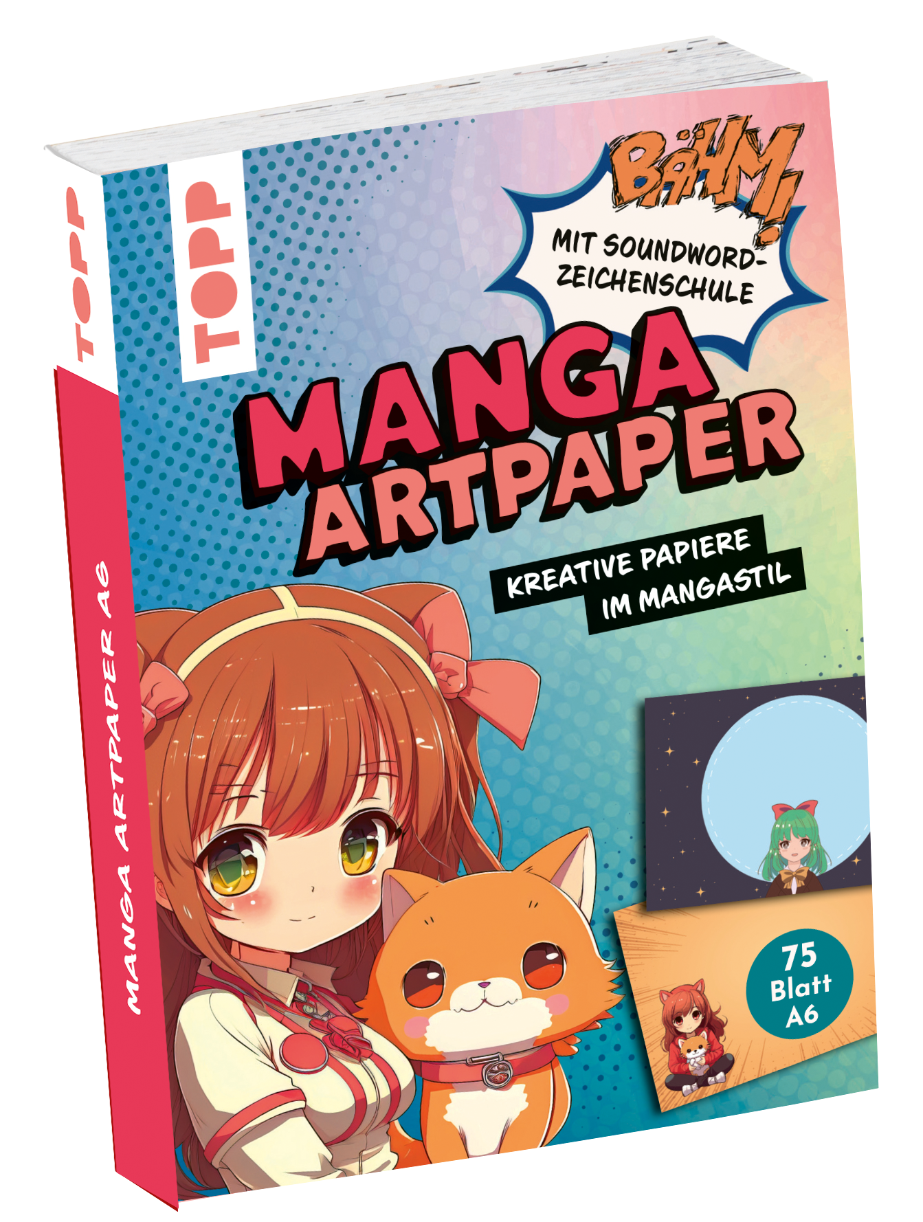 Manga Art Paper in DIN A6. Mit Soundword- Zeichenschule