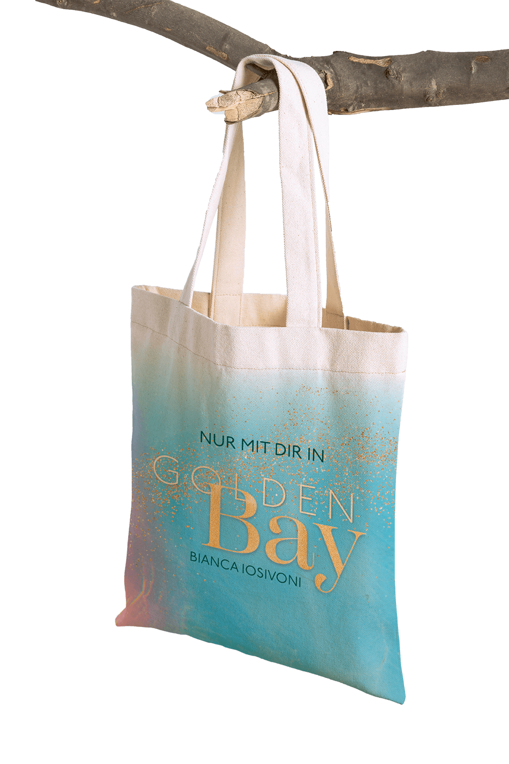 Golden Bay Stofftasche How it hurts (Blau) LIMITIERT