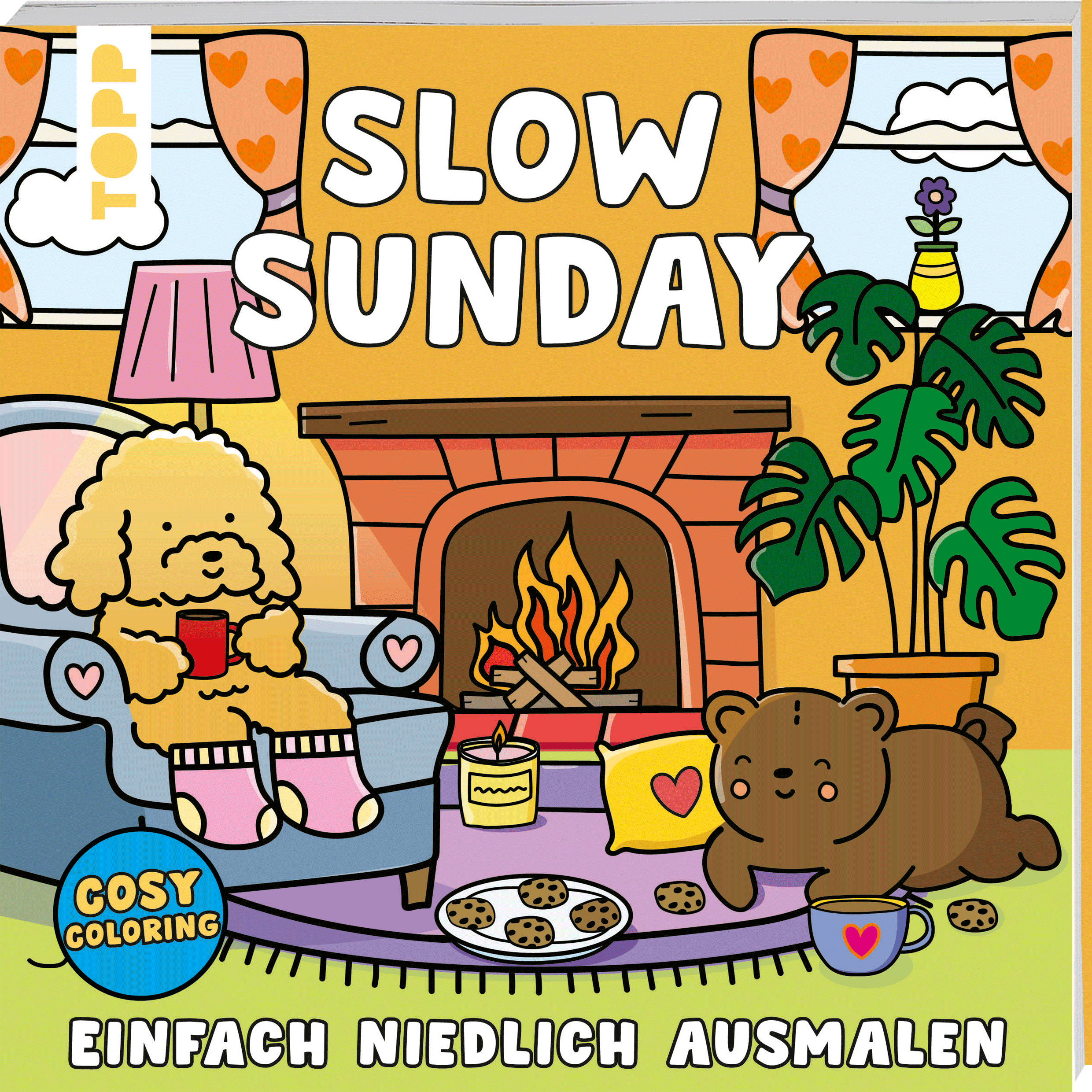 Cosy Coloring - Slow Sunday