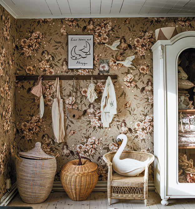 Wohnungsbeispiel im skandinavischen Einrichtungsstil