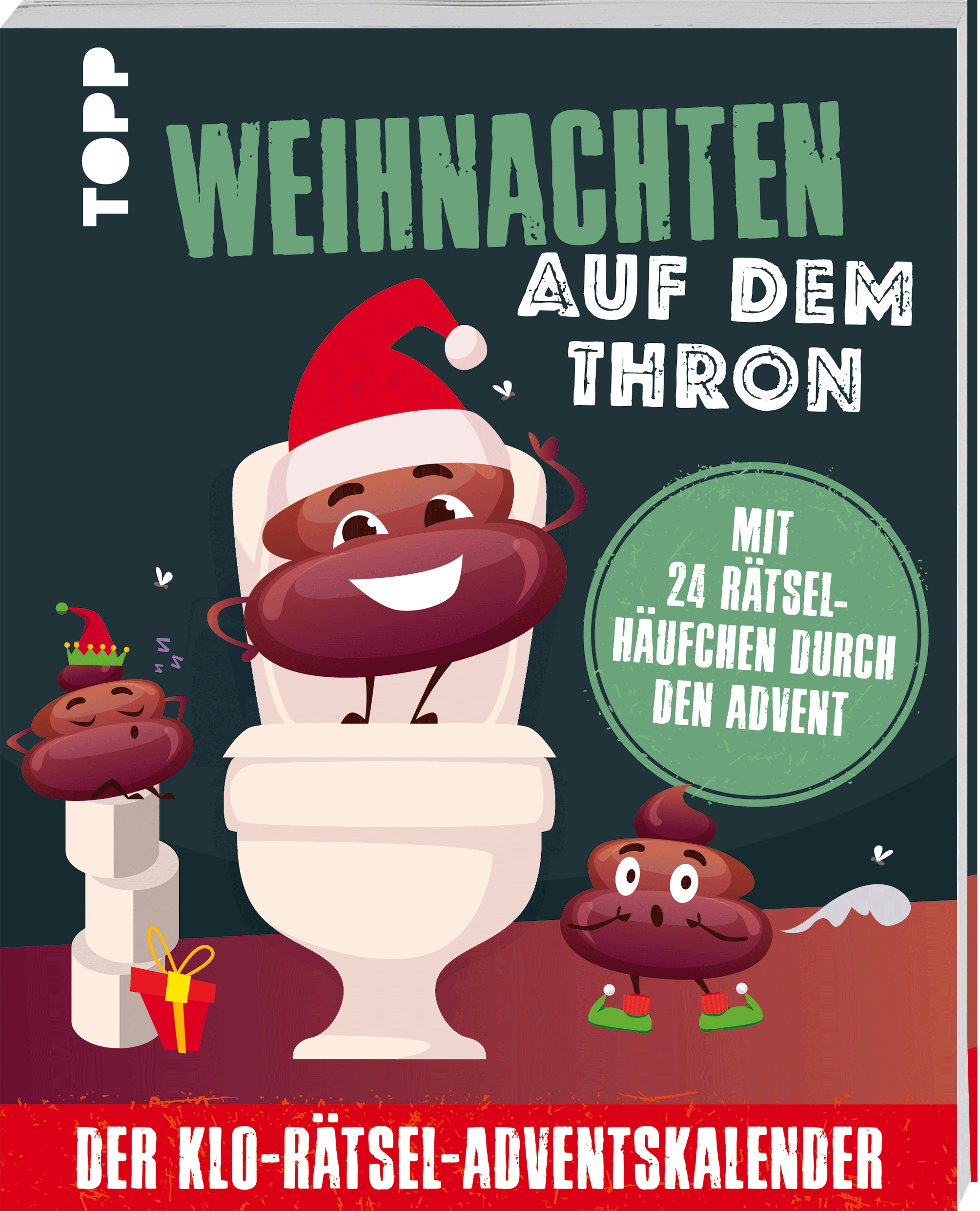 Weihnachten auf dem Thron: Mit 24 Rätselhäufchen durch den Advent