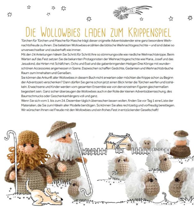 Wollowbies Adventskalender Erklärung