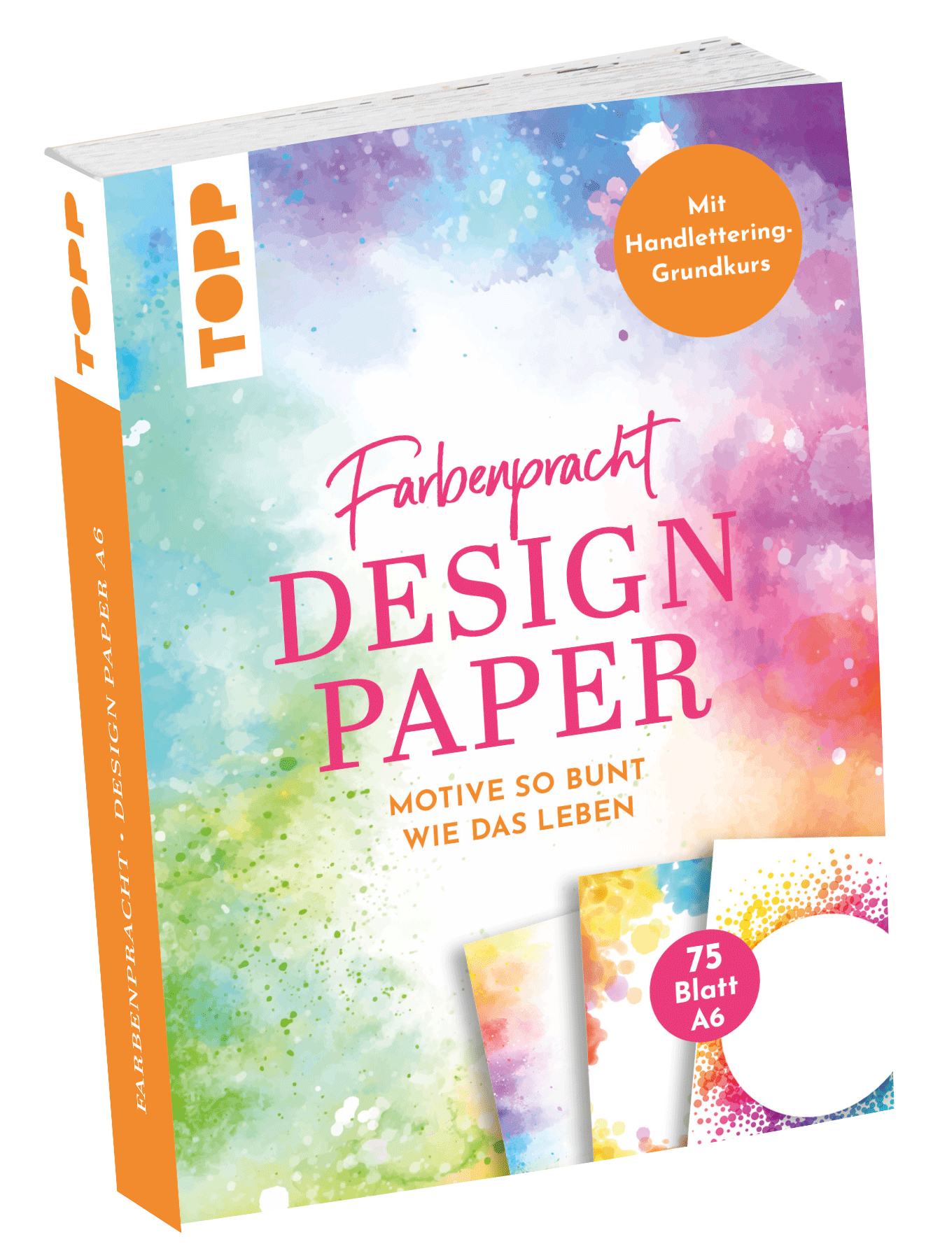 Design Paper Farbenpracht A6