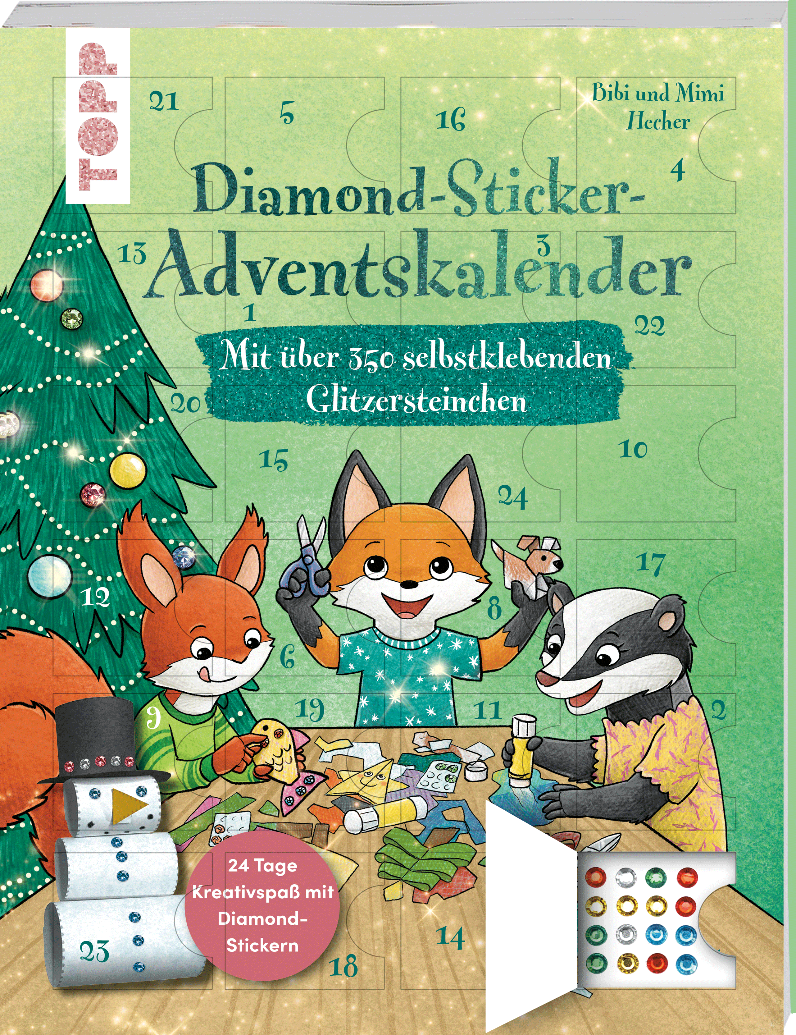 Diamond-Sticker-Adventskalender