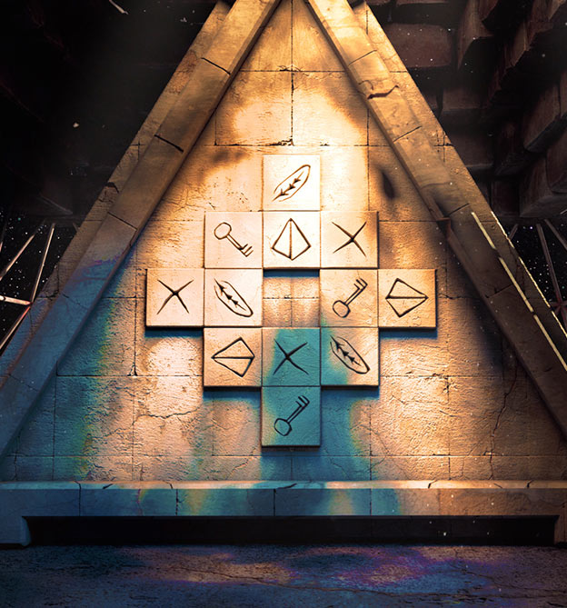 Rätsel mit Symbolsteinen