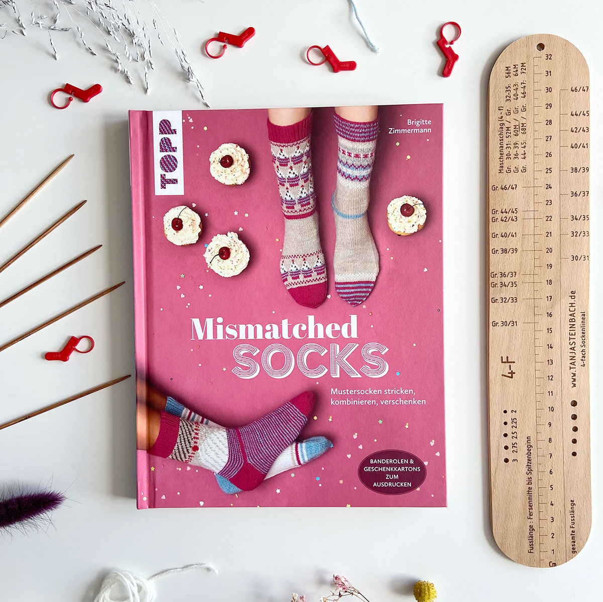 Geschenkset Socken stricken