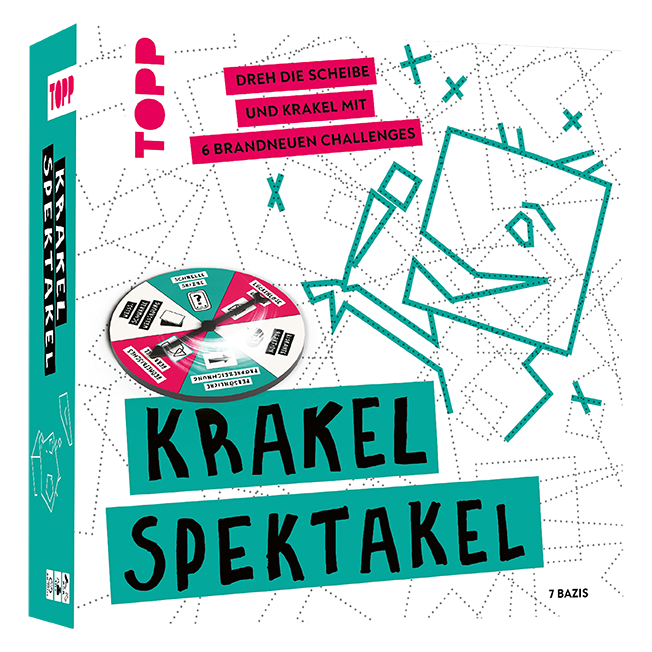 Krakel-Spektakel – Dreh die Scheibe und krakel mit 7 brandneuen Challenges