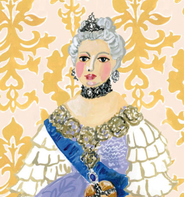 Illustration Katharina die Grosse - Kaiserin von Russland