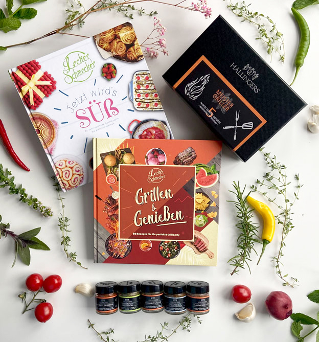 Geschenkset für Grillfreunde und Feinschmecker