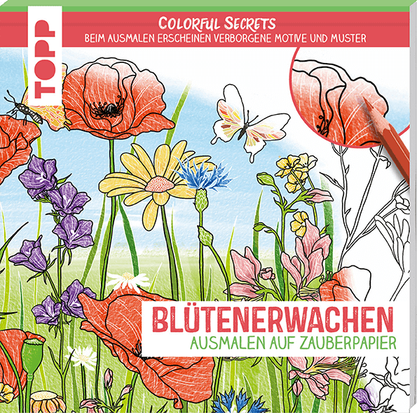 Colorful Secrets - Blütenerwachen auf Zauberpapier