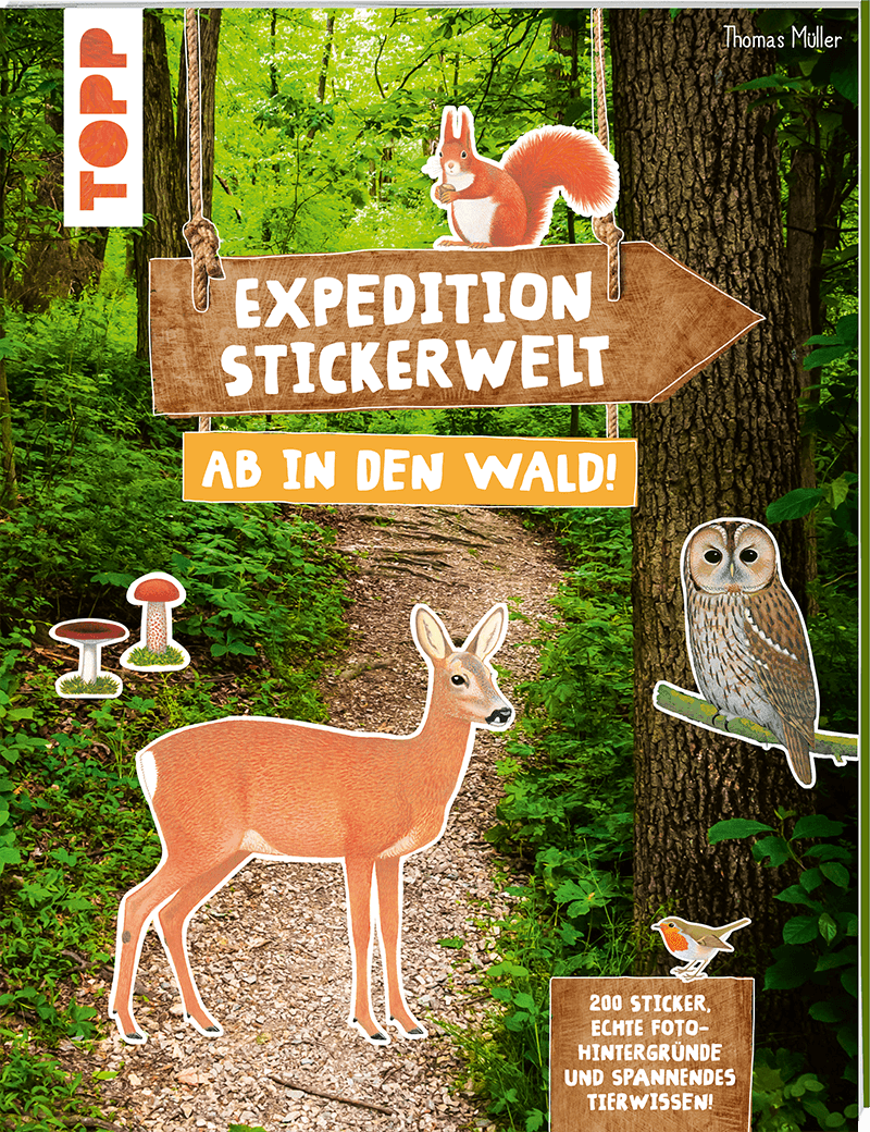 Expedition Stickerwelt - Ab in den Wald!