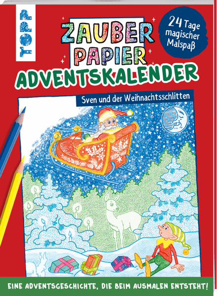 Coverbild Zauberpapier Adventskalenderbuch