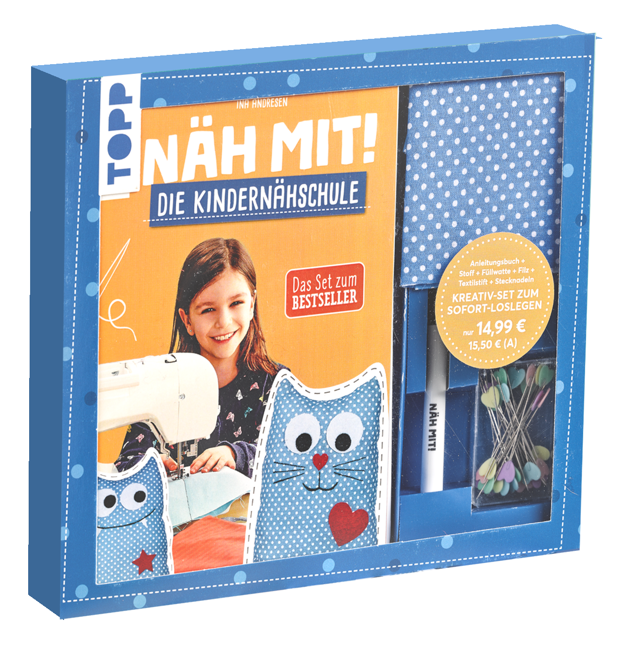 Kreativ-Set: Näh mit! Die Kindernähschule