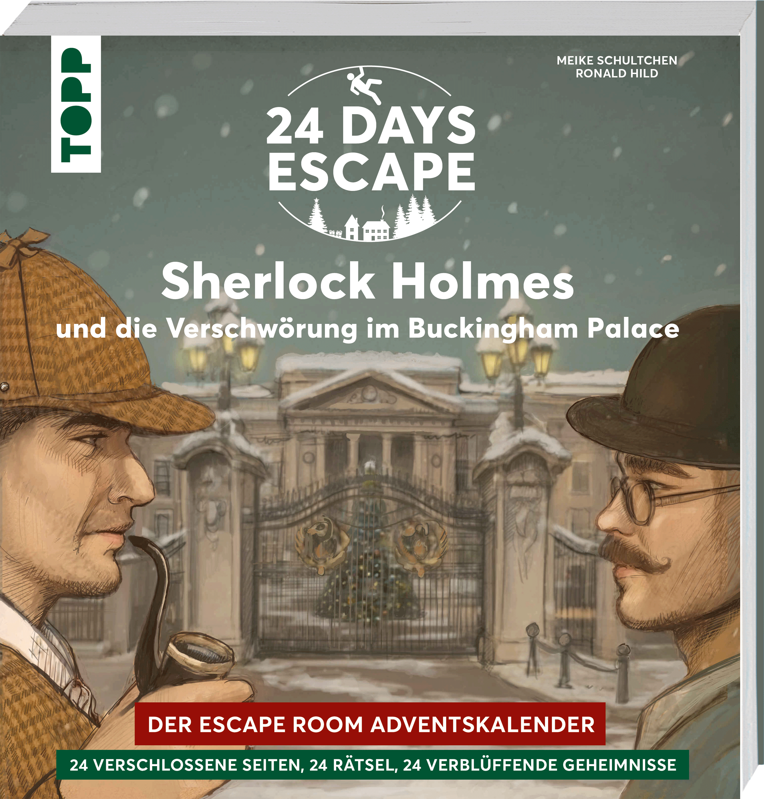 24 Days Escape – Der Escape Room Adventskalender: Sherlock Holmes und die Verschwörung im Buckingham Palace