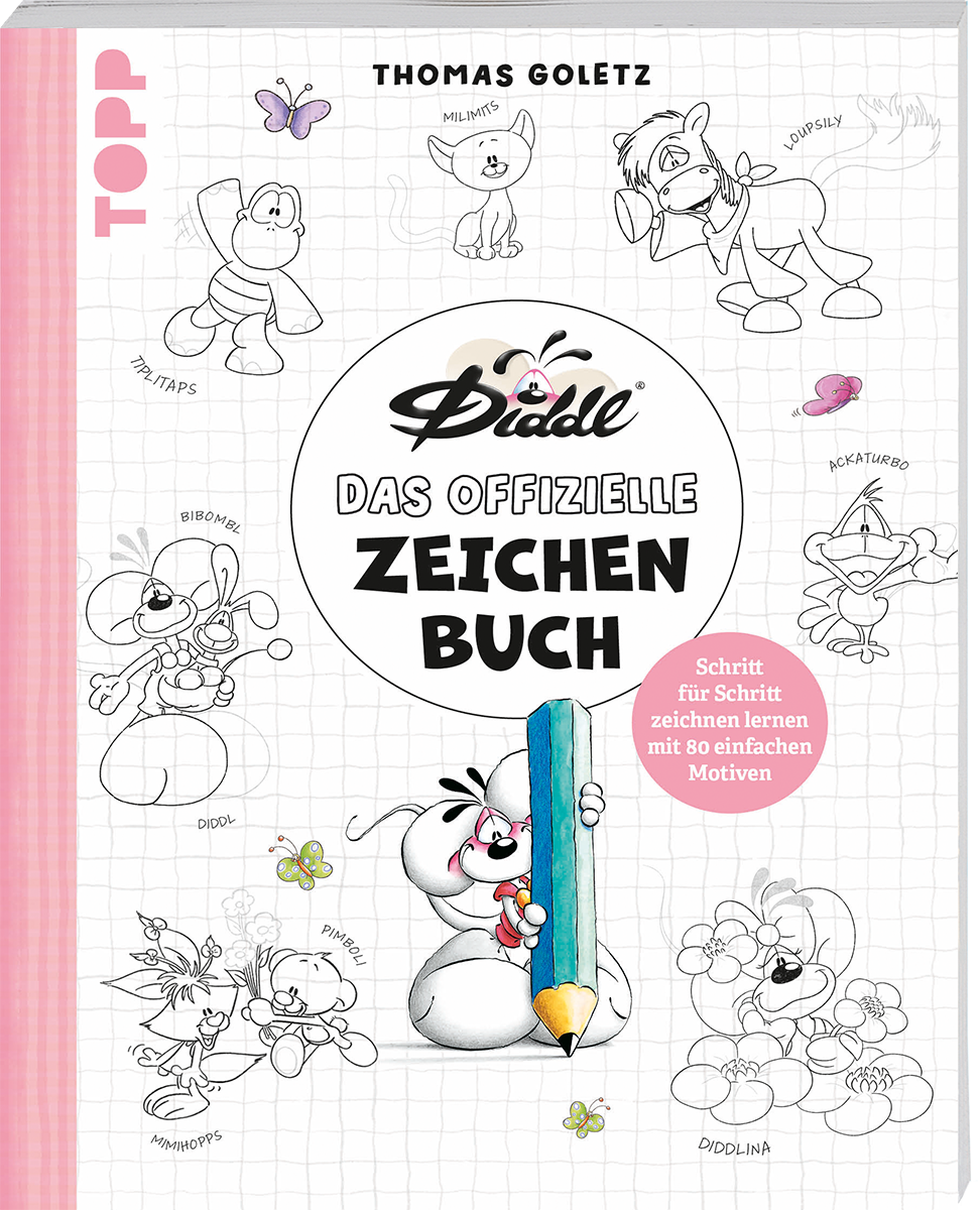 Die bunte Welt von DIDDL und seinen Freunden - Das offizielle Zeichenbuch