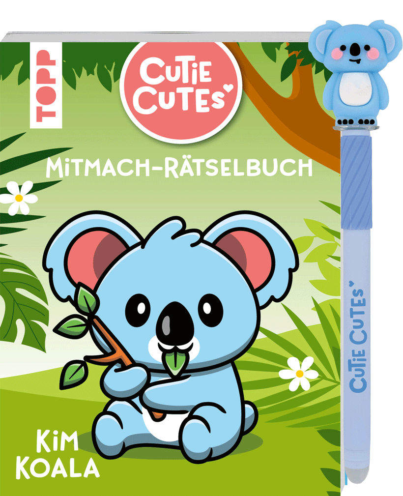Cutie Cutes - Mitmach-Rätselbuch. Kim Koala