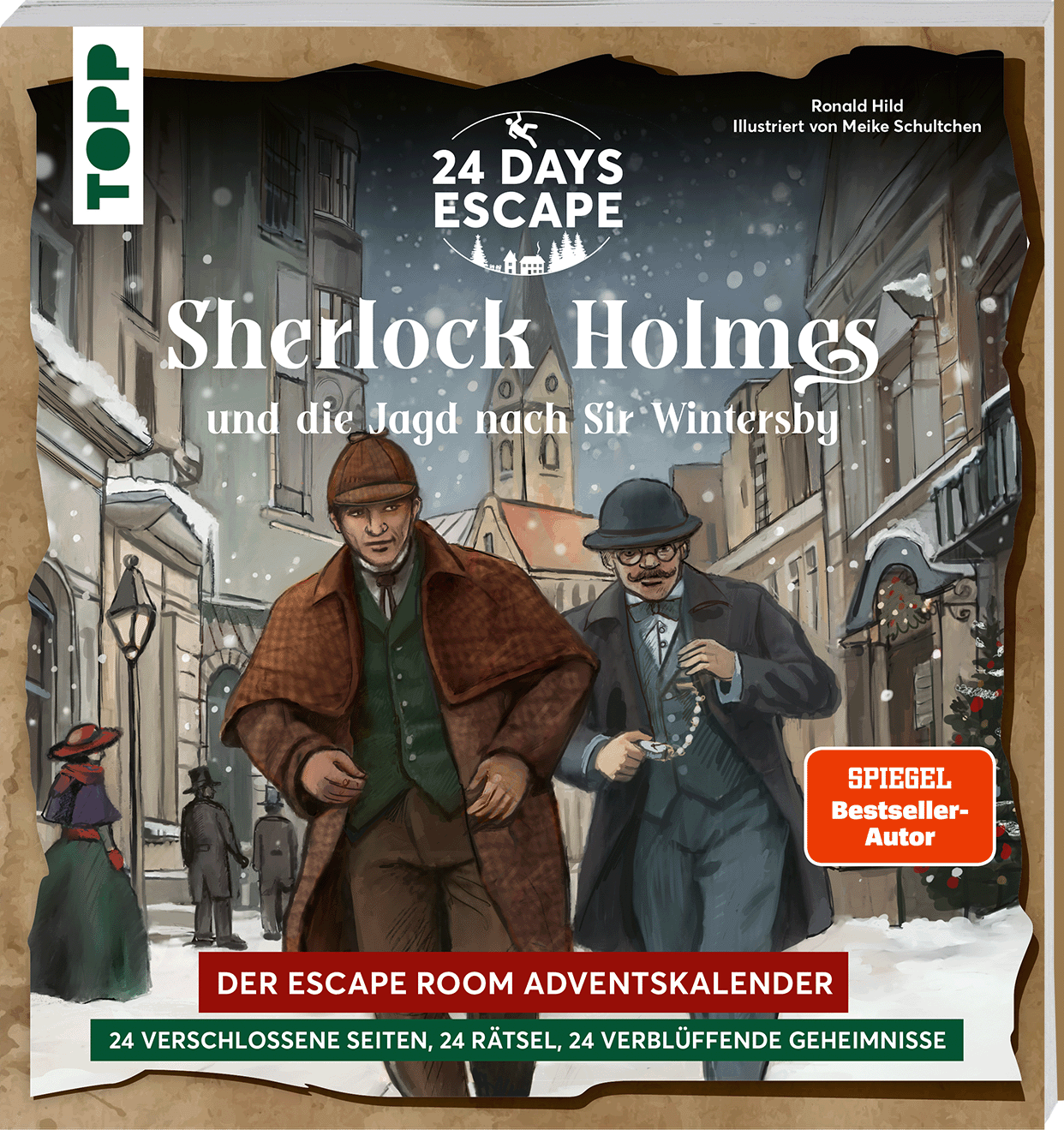24 DAYS ESCAPE – Der Escape Room Adventskalender: Sherlock Holmes und die Jagd nach Sir Wintersby