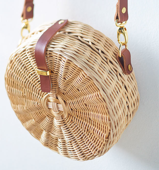 DIY Tasche aus Peddigrohr