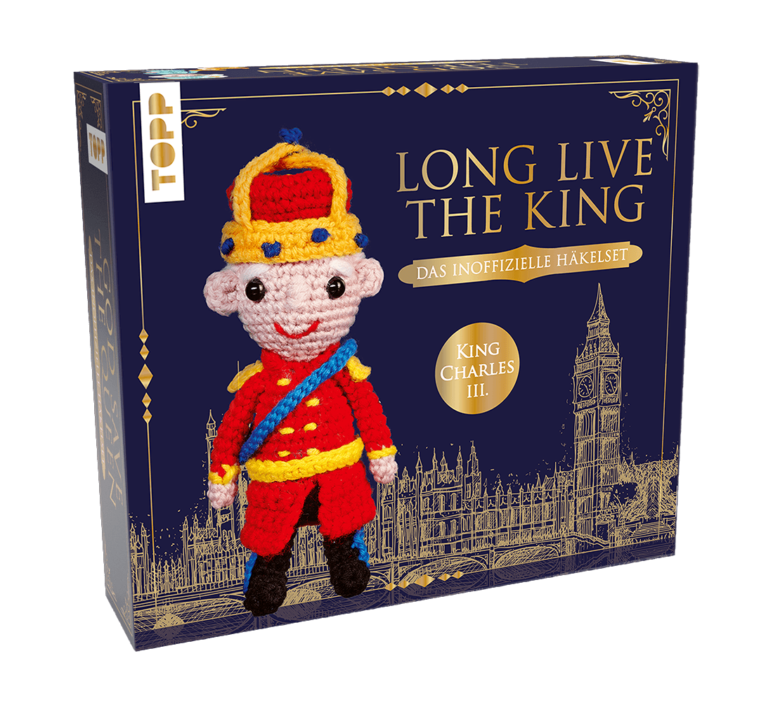 Häkelset Long live the King