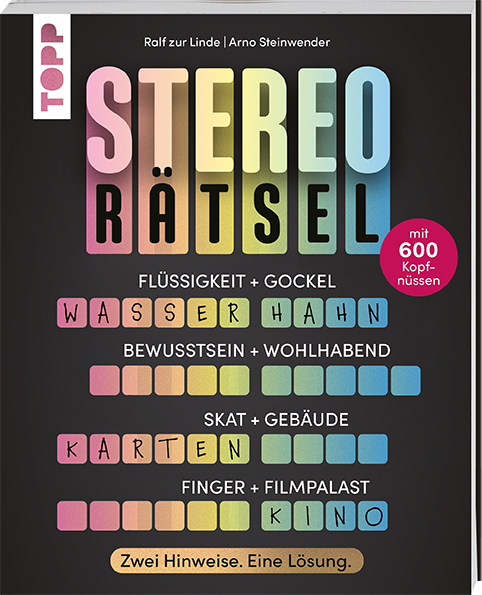 Stereo-Rätsel – Zwei Hinweise, eine Lösung