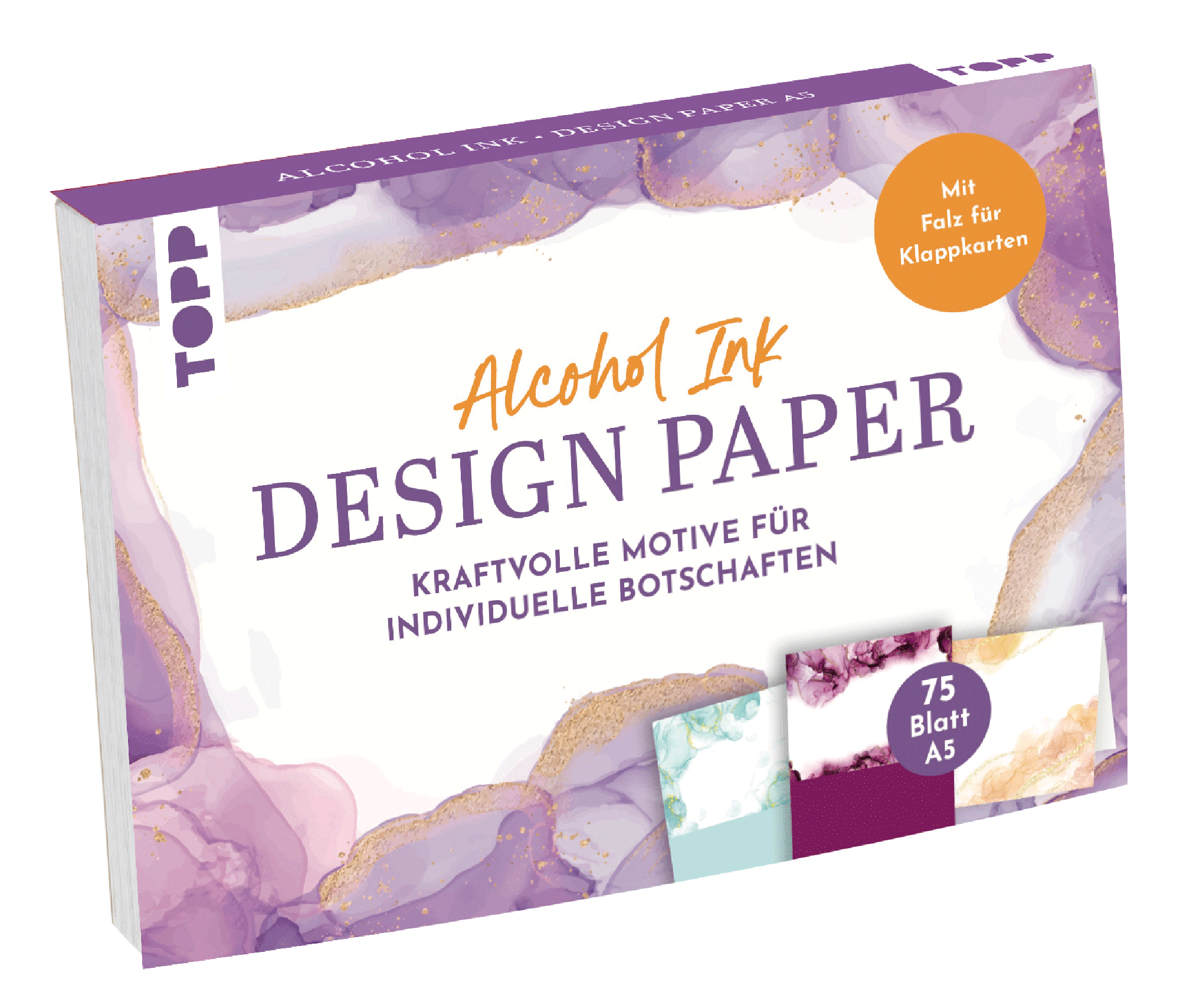Design Paper DIN A5 Alcohol Ink