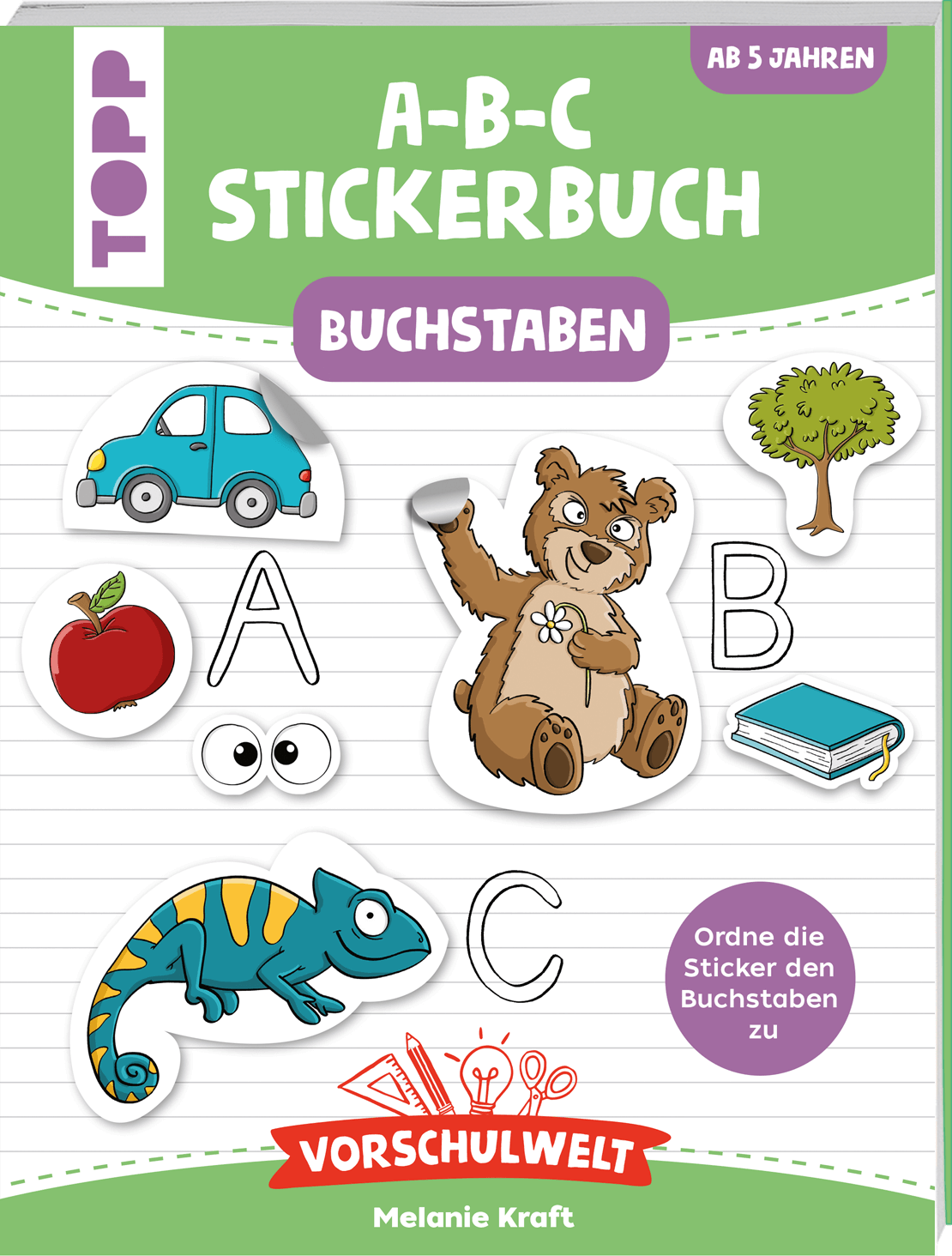 Vorschulwelt - Das A-B-C-Stickerbuch