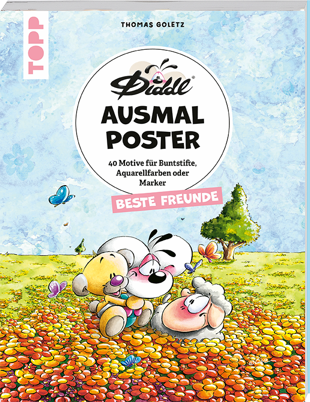 DIDDL – Ausmalposter – Beste Freunde