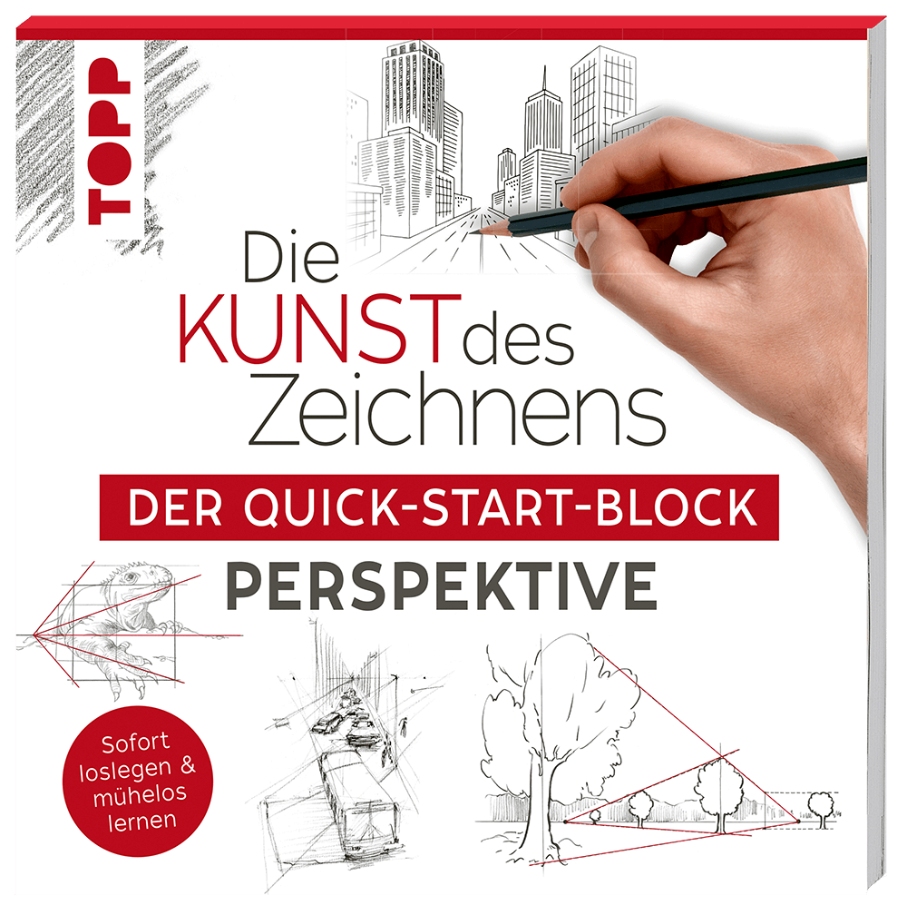 Die Kunst des Zeichnens. Der Quick-Start-Block Perspektive
