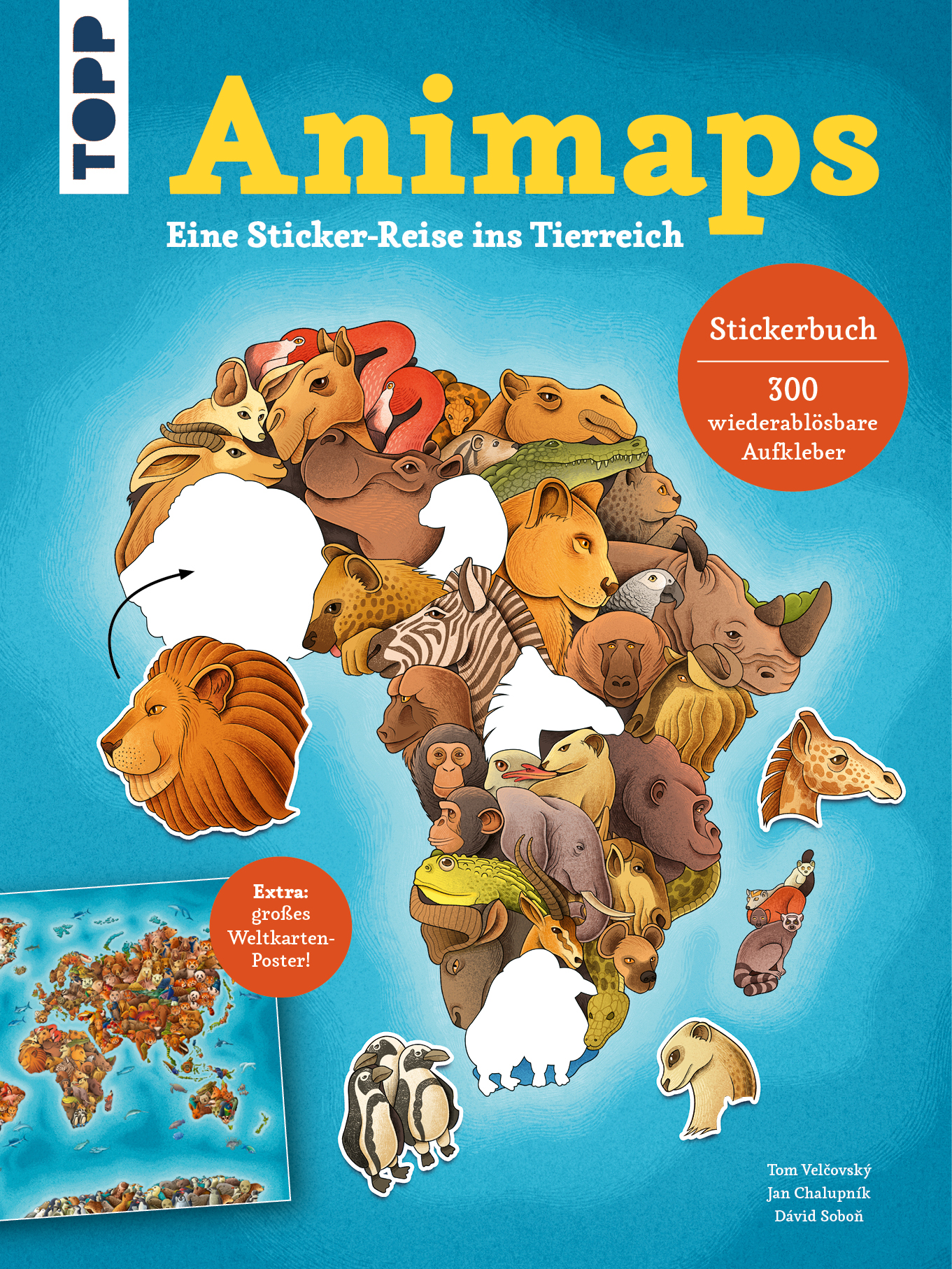 Animaps. Das Stickerbuch